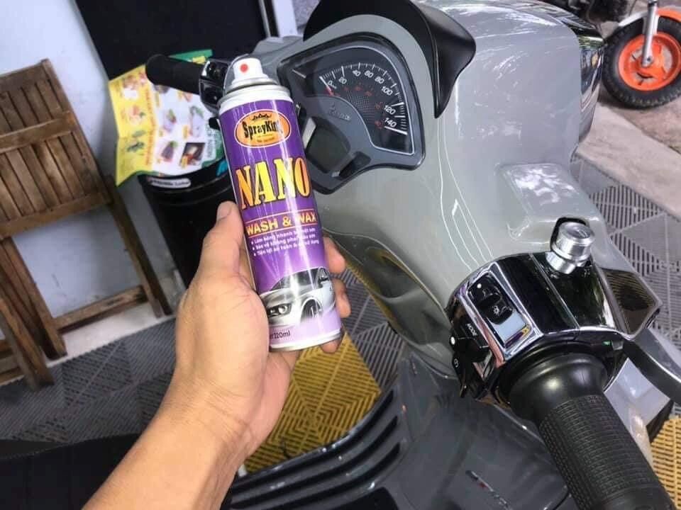 Sprayking nano dưỡng bóng