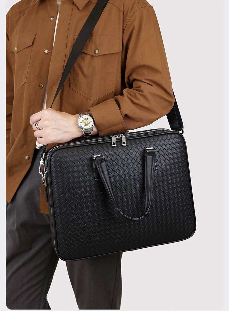 Túi Xách Da Công Sở San Leather S1108.Cặp Da Laptop Cao Cấp.
