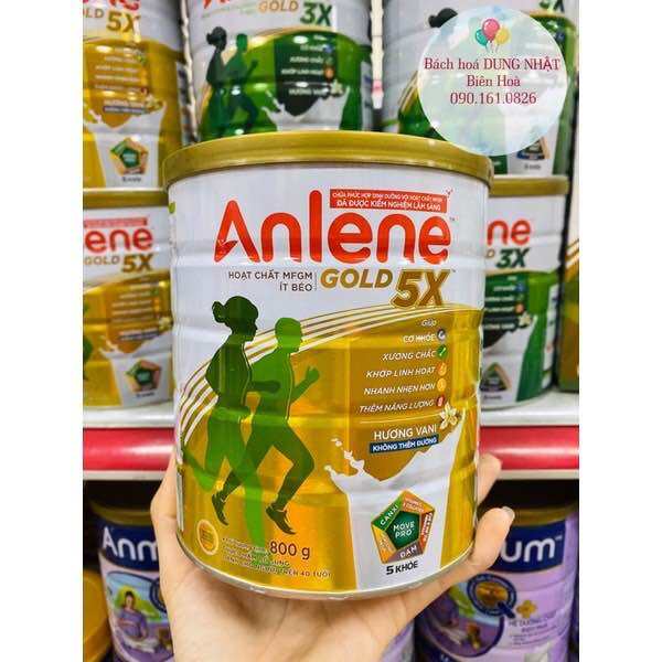 Sữa bột Anlene 5x 800g [Date 03/2025]