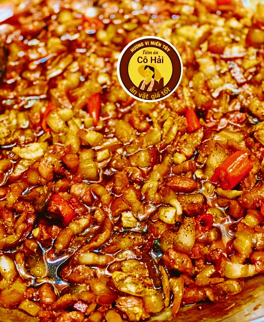 400g Kho Quẹt Tóp Mỡ Cay Cay - Thịt Tóp Mỡ