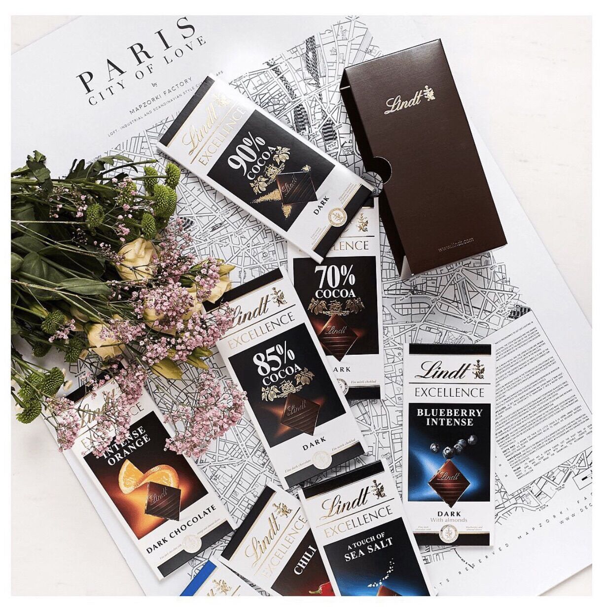 Socola Lindt Excellence Thanh 100g