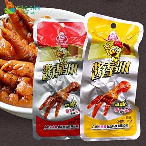 1 Bịch 30 Cái Chân Gà Cay Tứ Xuyên