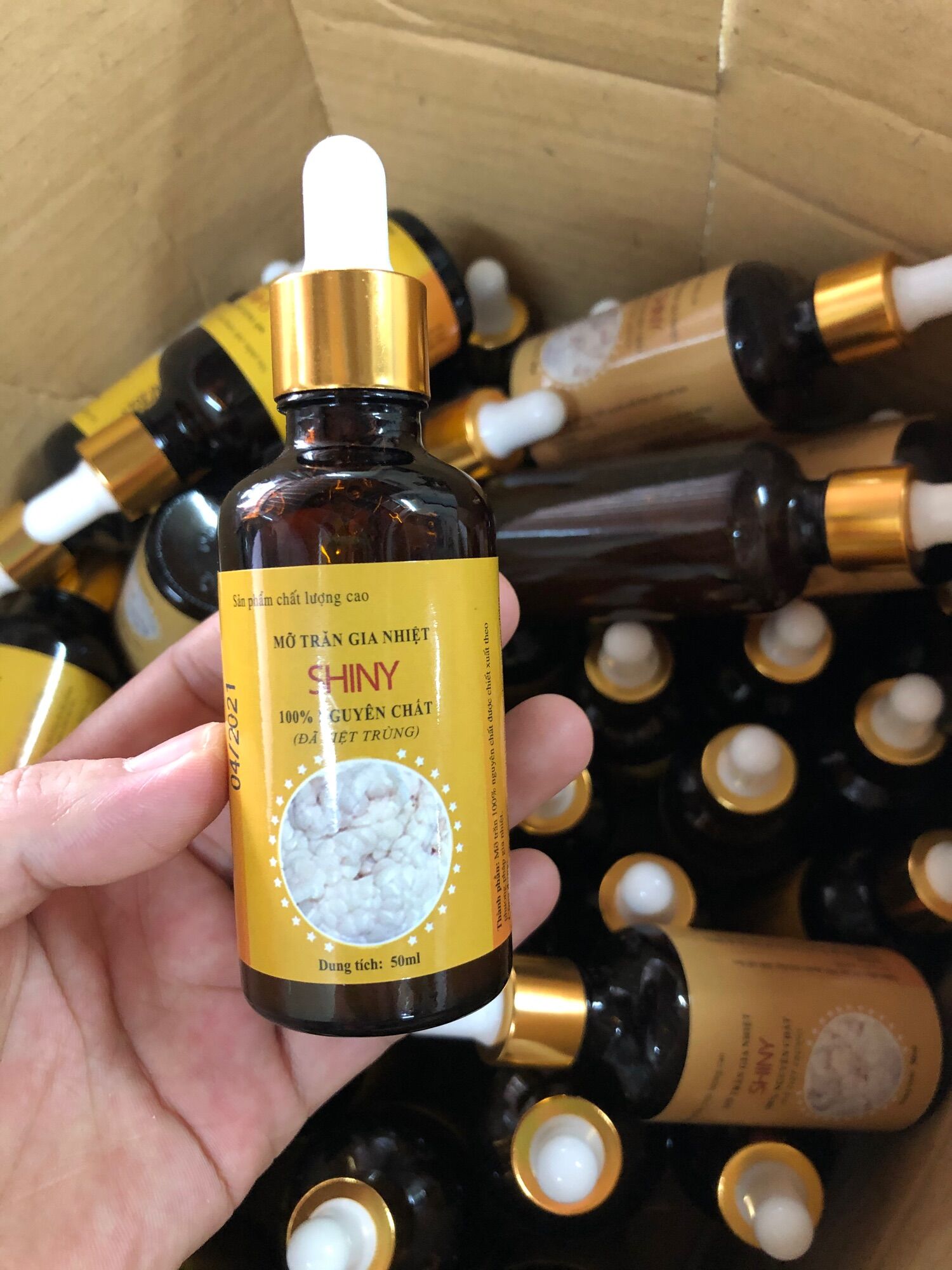 Combo 2 lọ Mỡ Trăn Nguyên Chất 100% 50ml .