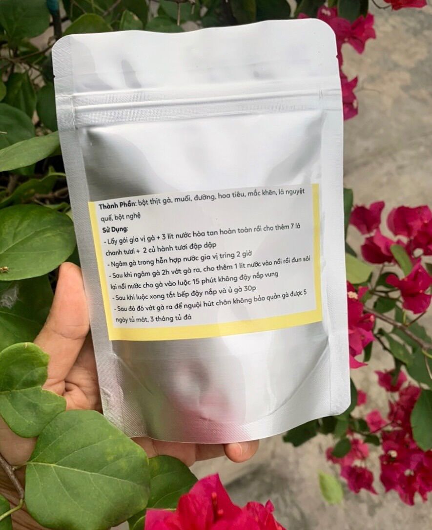 Gia vị gà ủ muối 1 con