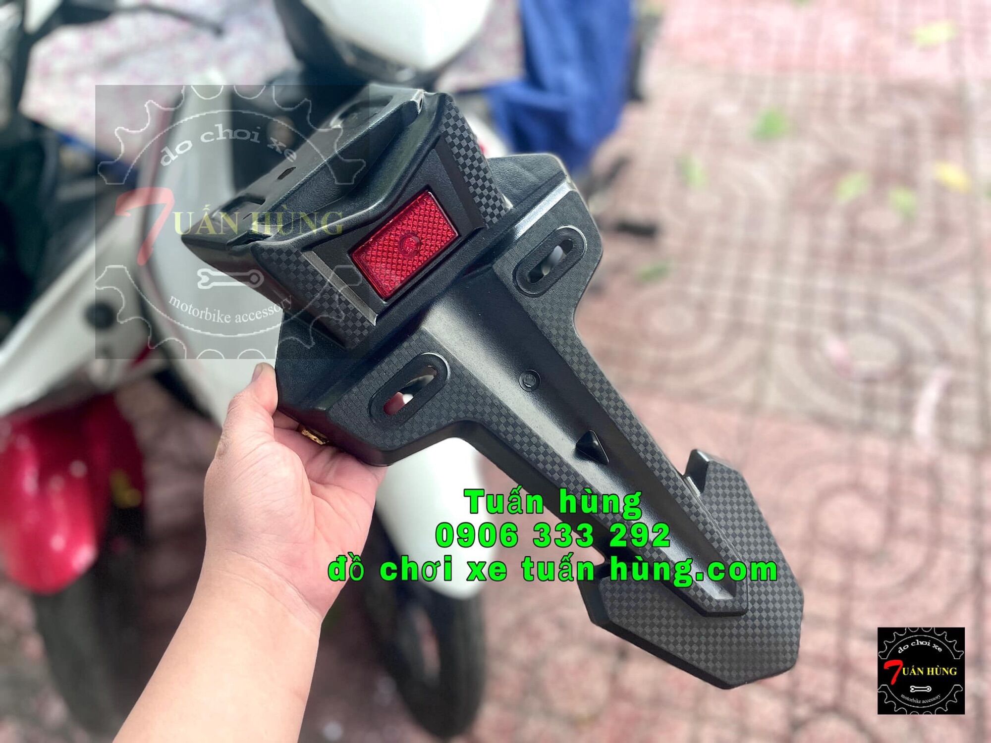 Đuôi dè exciter 155/ ex155 v1 kiểu indo
