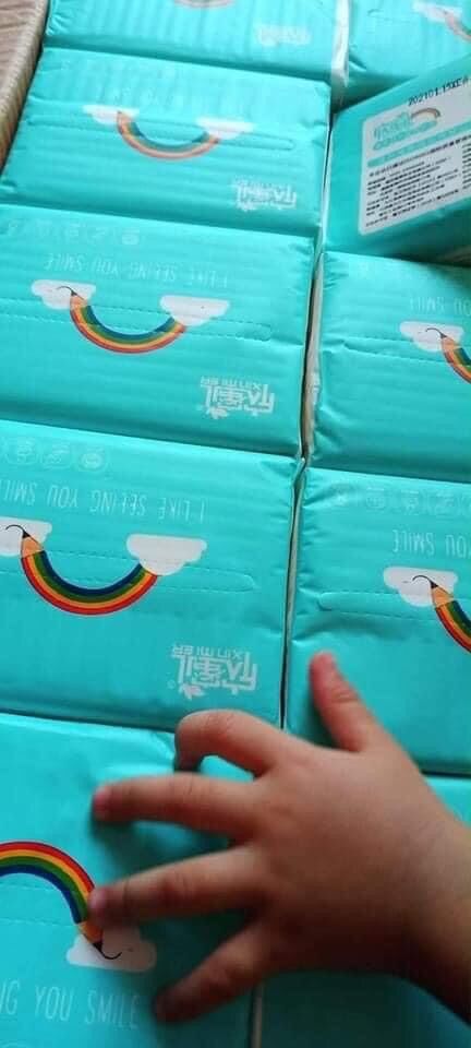 Combo 30 gói Giấy ăn cầu vồng siêu dai