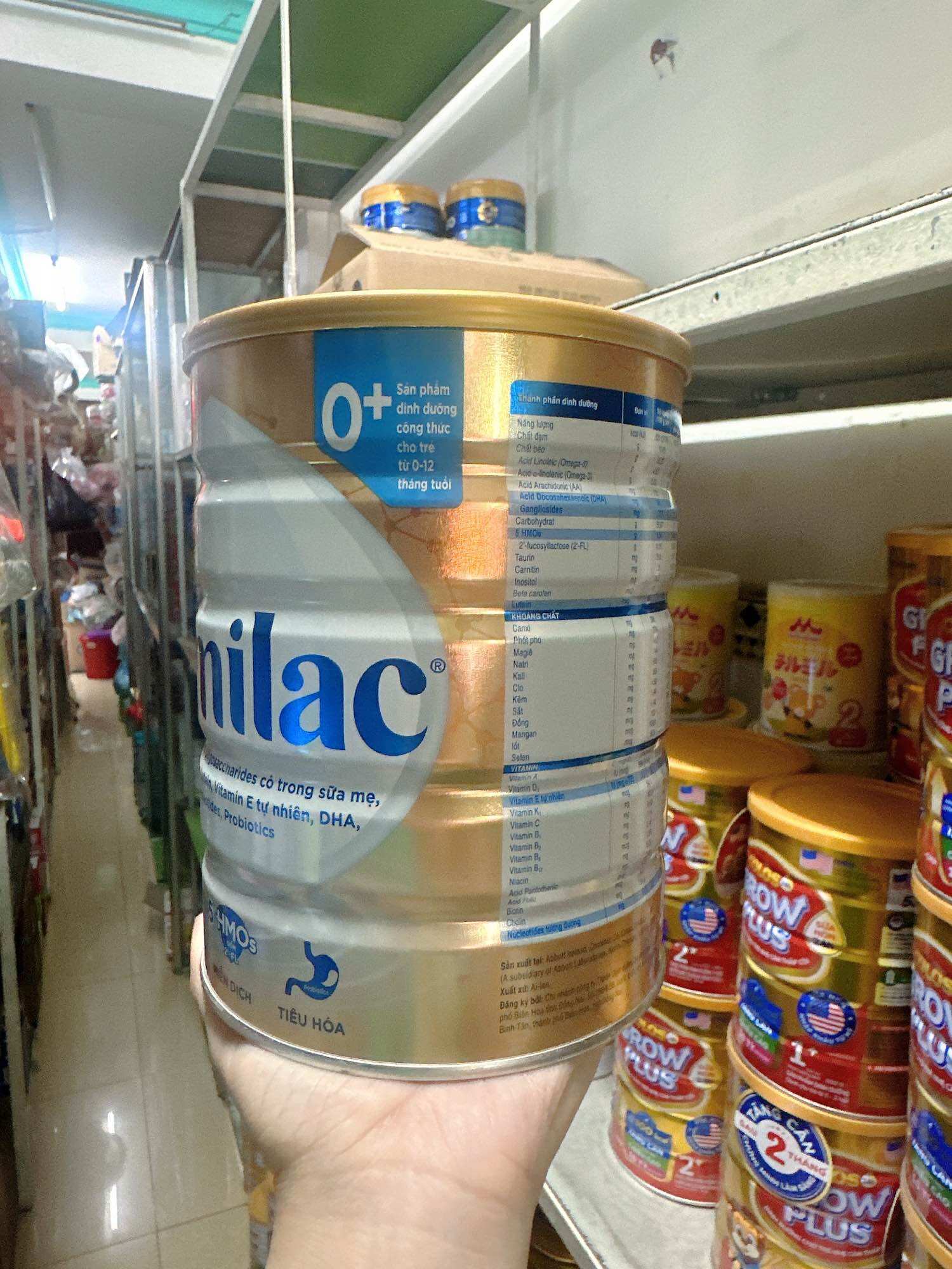 Sữa Similac IQ 0+ HMO, 900g, 0-12 Tháng Tuổi