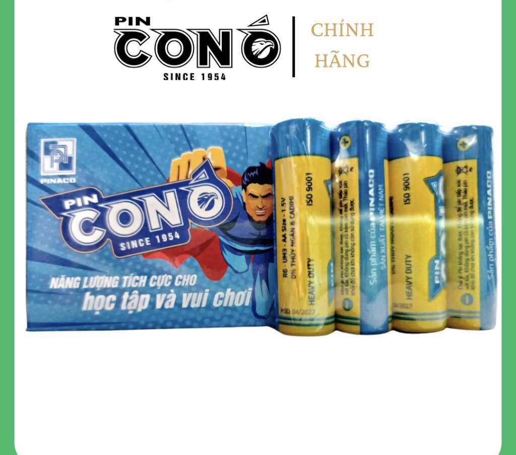 Pin tiểu con ó vàng 2a chính hãng 1,5v , pin tiểu aa
