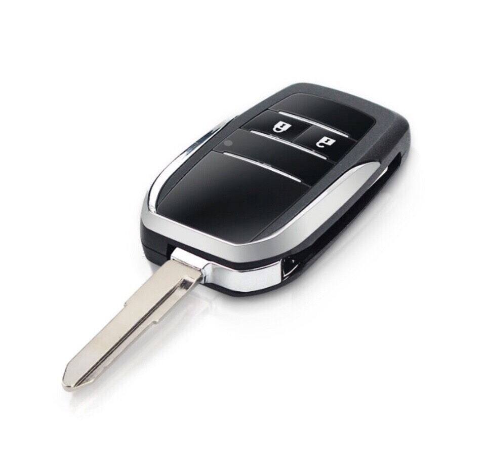 Vỏ chìa khóa độ gập toyota wigo ( mẫu mới )