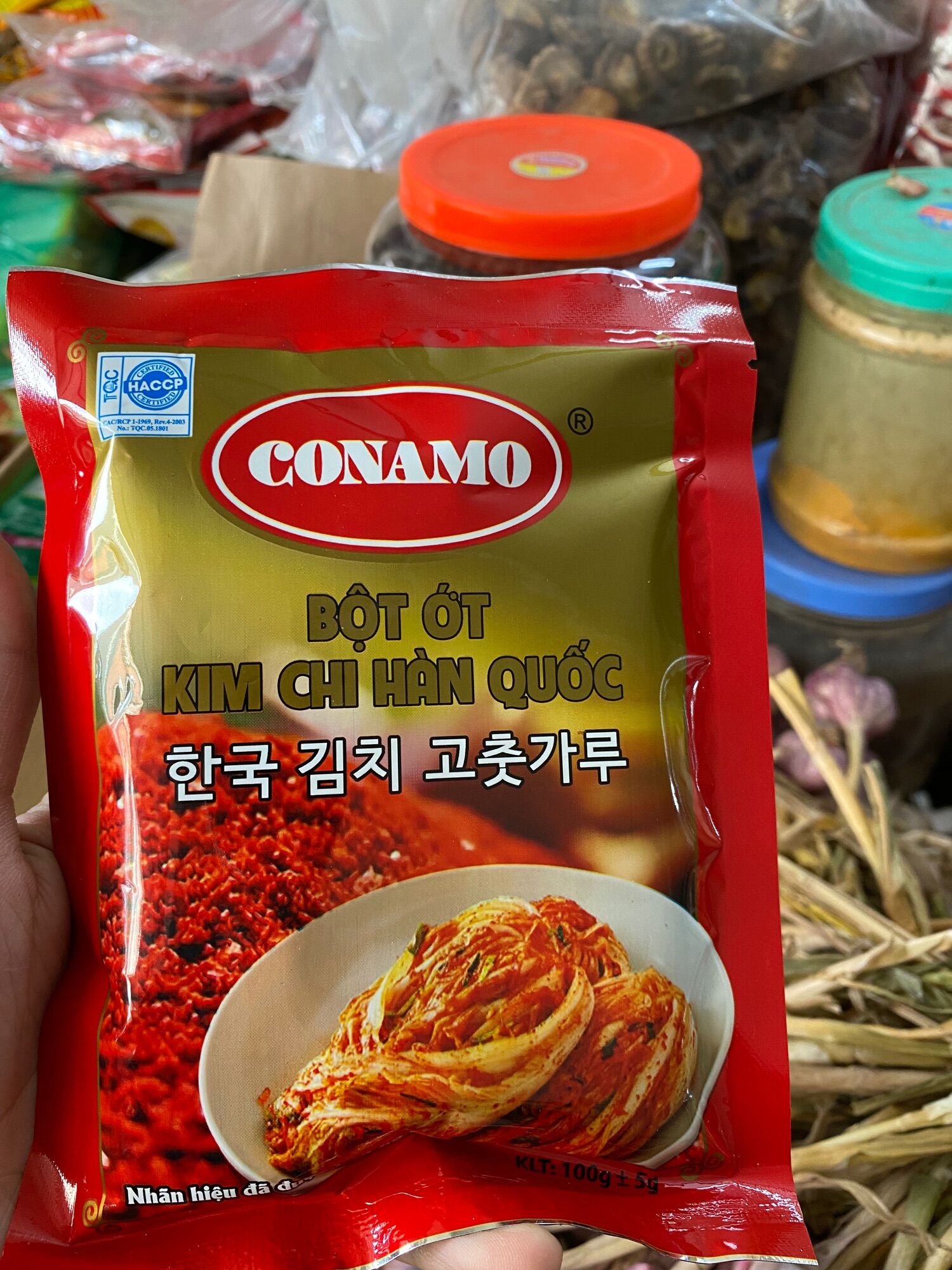 Bột ớt kim chi Hàn Quốc gói 100g