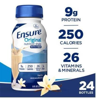 Sữa Ensure Mỹ dạng nước 237ml - thùng 24 chai