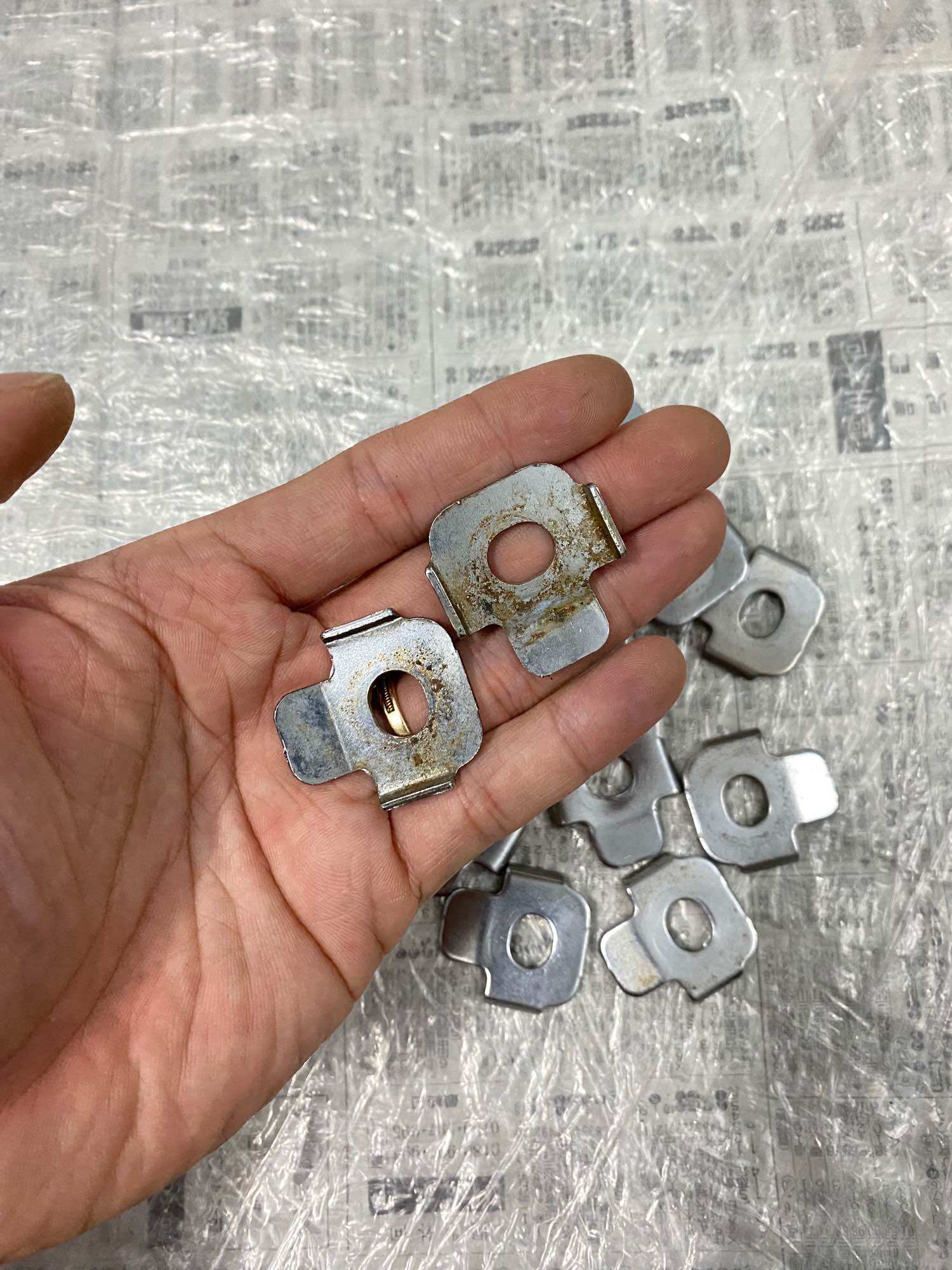 Cặp nẹp bửng xe cub hàng zin rã xe
