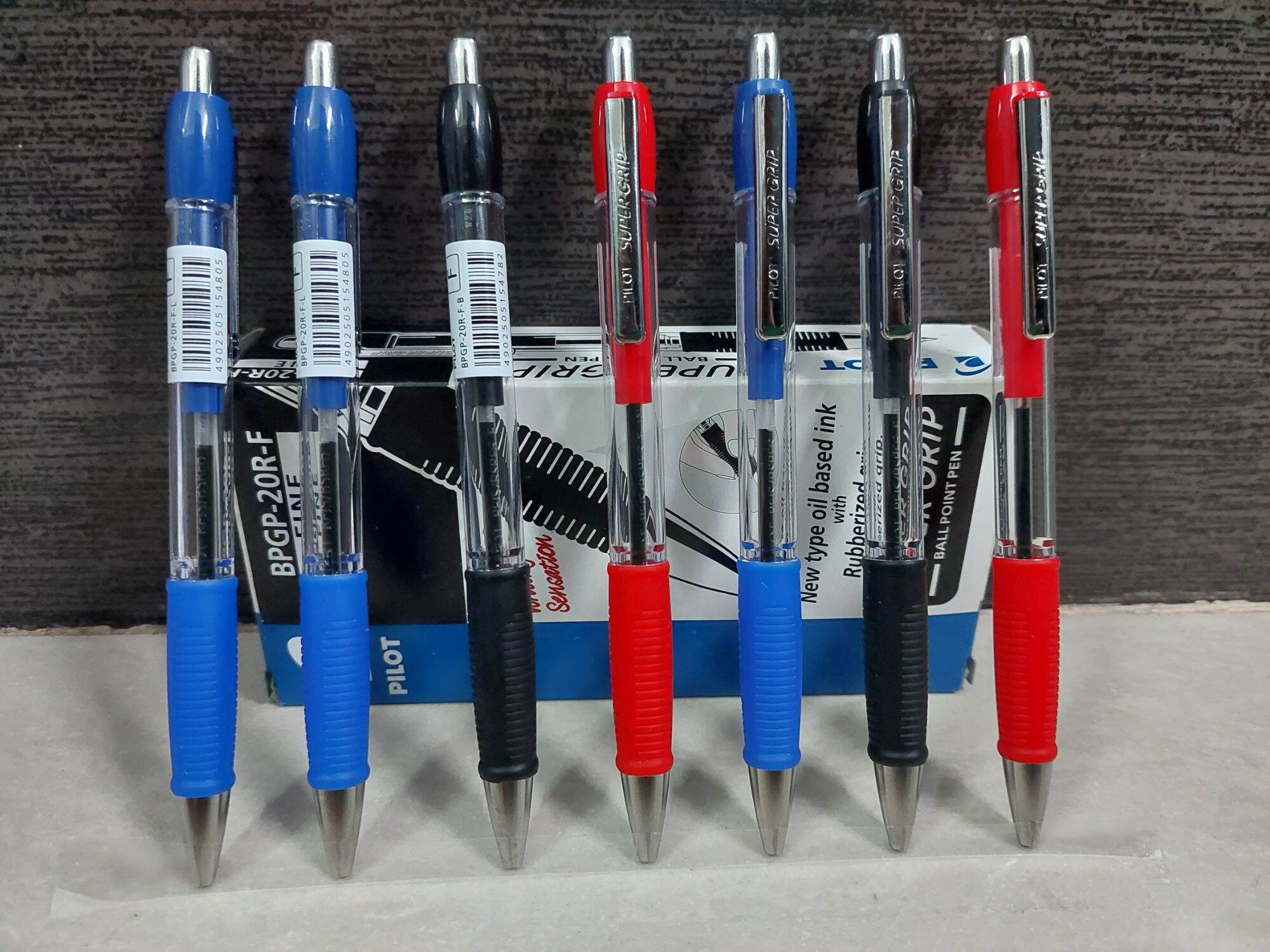 Bút Bi Bấm Super Grip ( BPGP-20R-F) ký tên cao cấp của Pilot (Made in Japan)