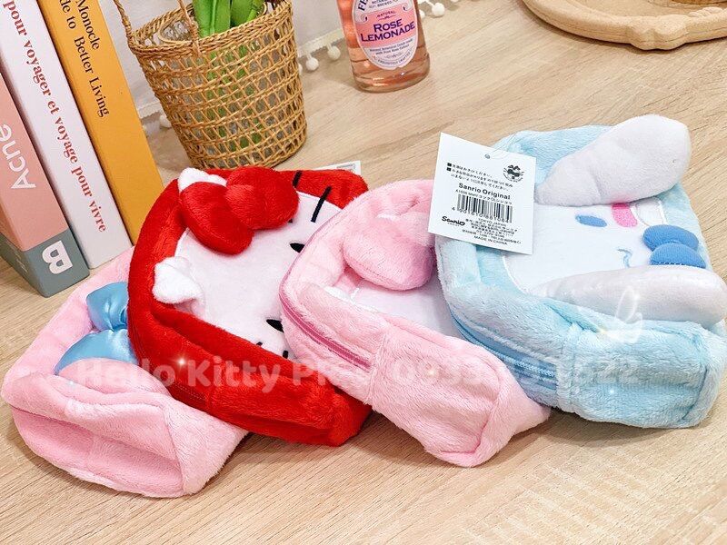 Túi đựng mỹ phẩm, bút viết đa năng Hello Kitty
