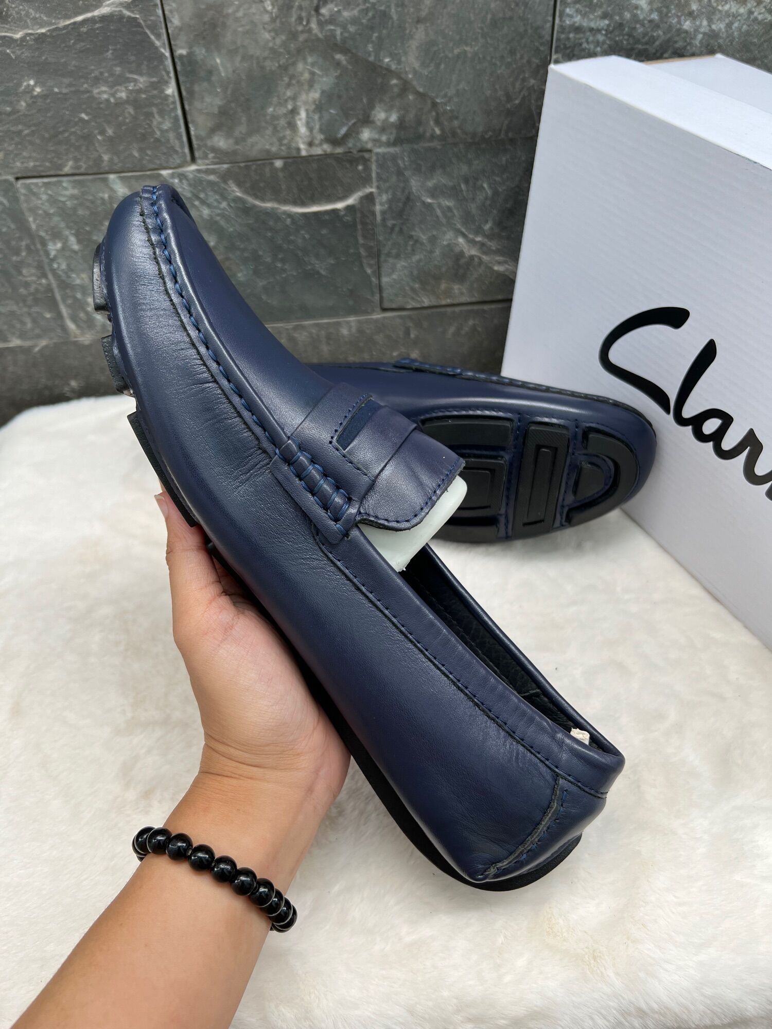 Giày mọi nam da thật ms 17