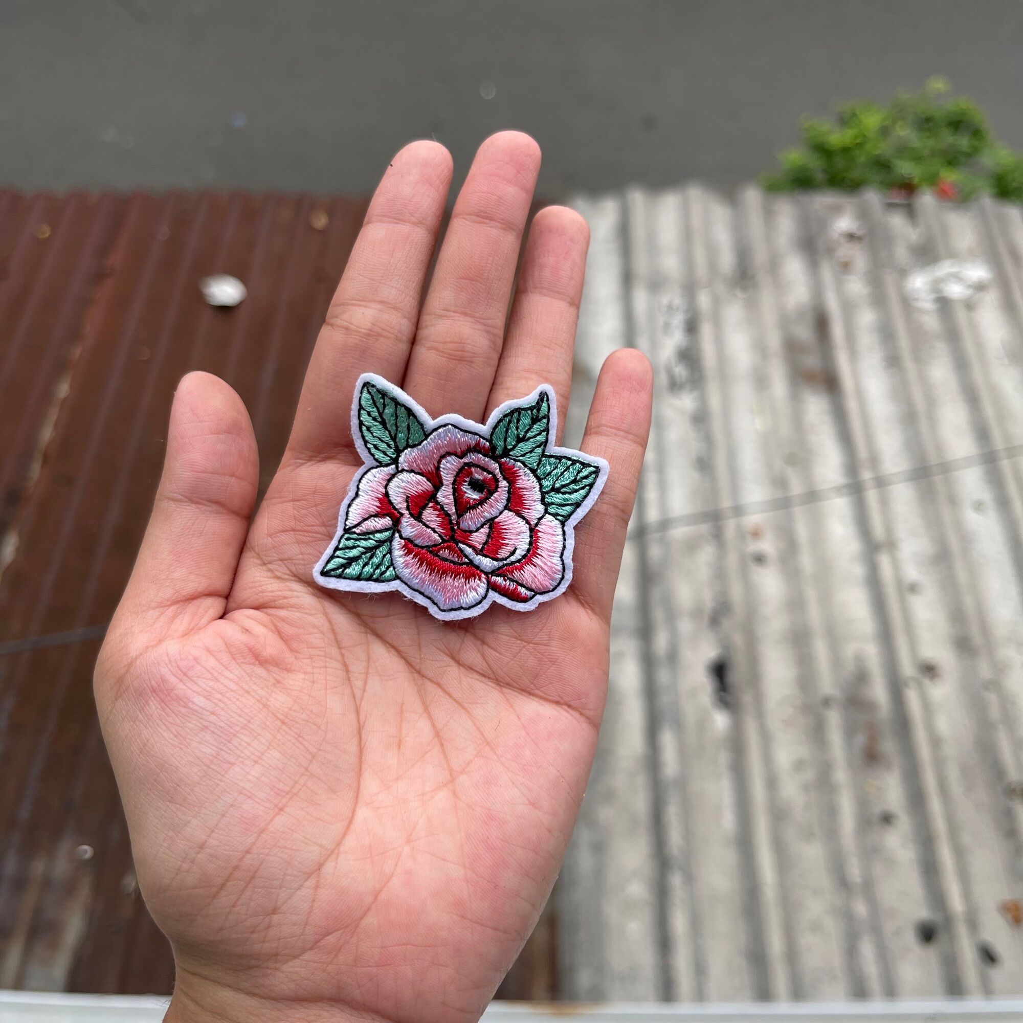 Patch sticker ủi quần áo Simple21