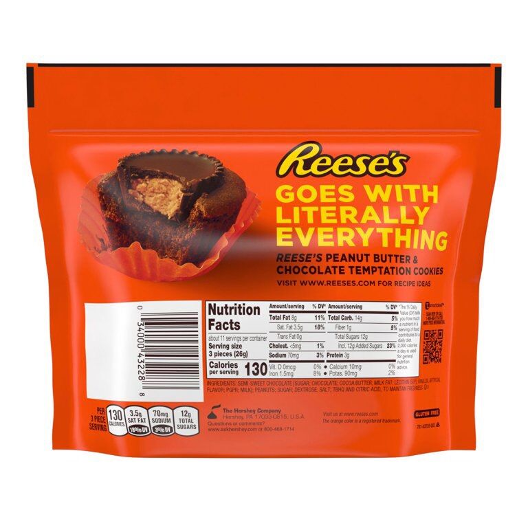 Reese’s dark chocolate peanut butter,289g