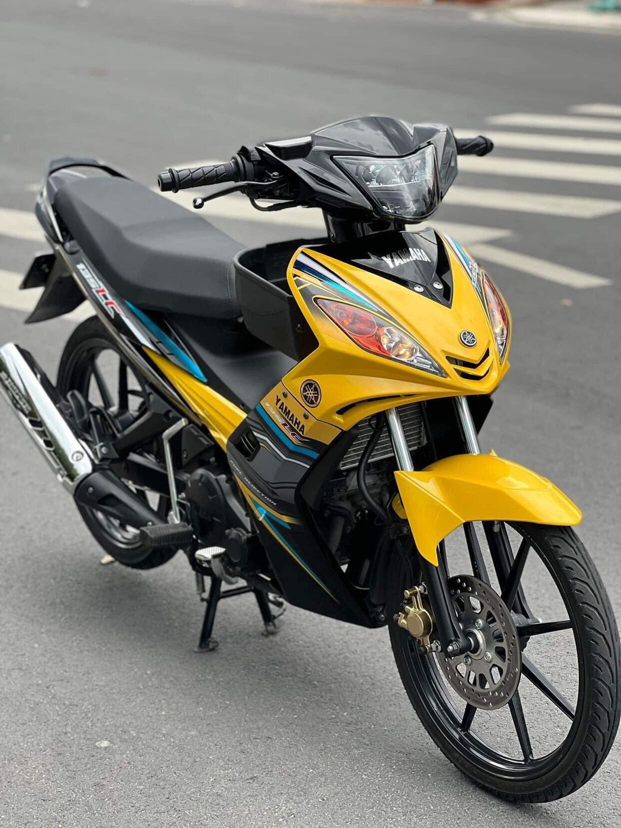 Tem rời exciter 2010 vàng đen