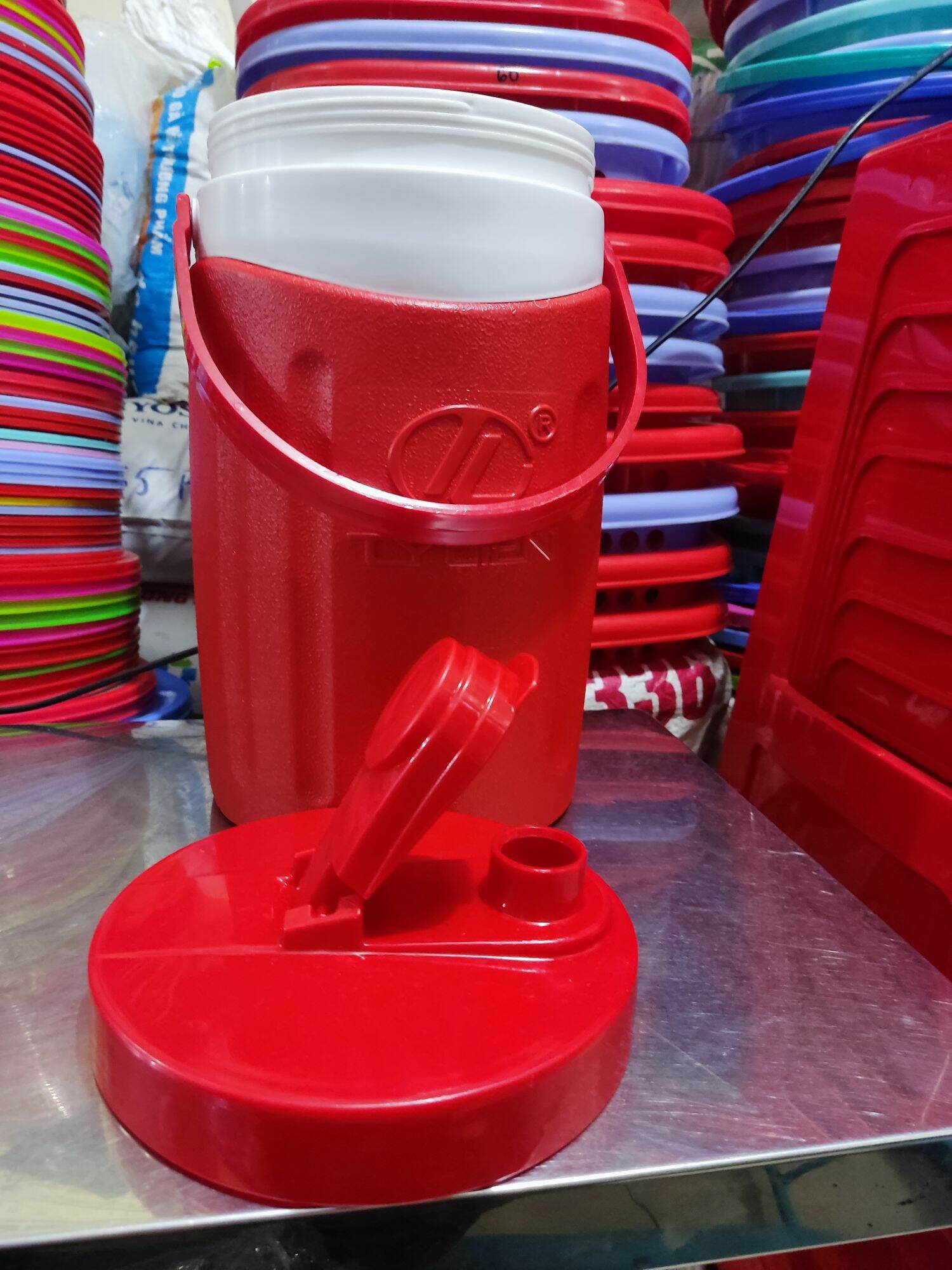 BÌNH GIỮ NHIỆT NẮP BẬT TÝ LIÊN 1L_2L_3L_5L.