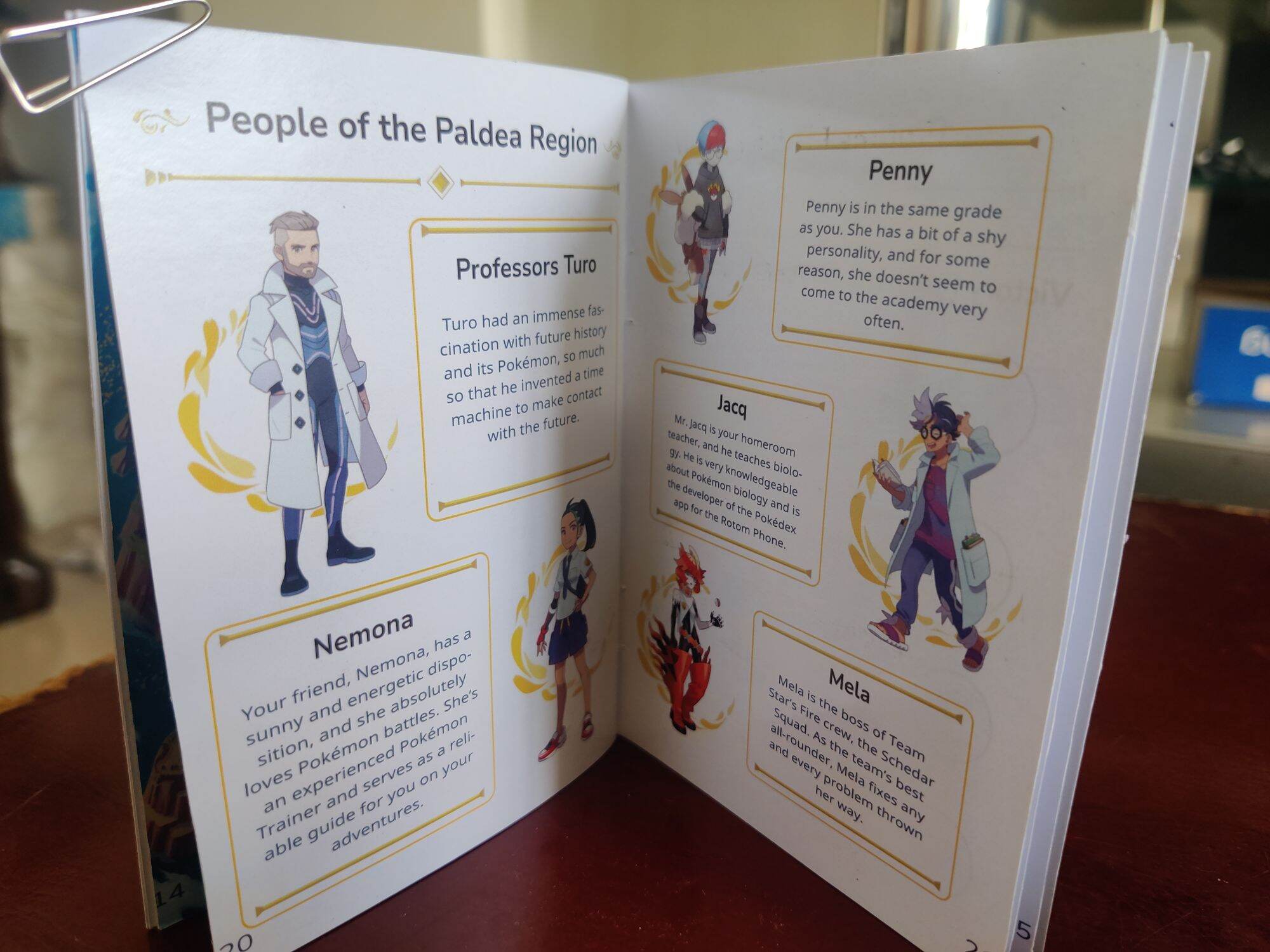 Booklet Game "Pokemon Scarlet & Pokemon Violet"