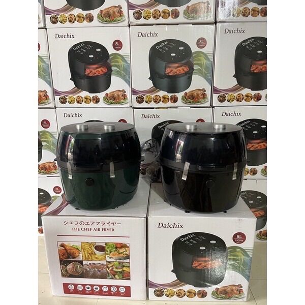 nồi chiên không dầu 8l