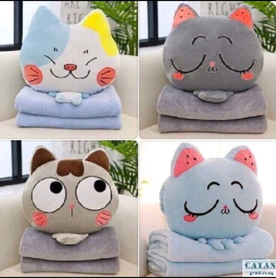 Bộ chăn gối văn phòng 2 trong 1 nhiều mẫu chọn
