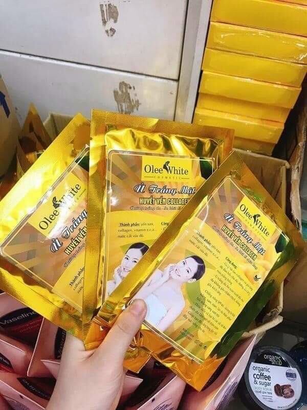 Combo 10c ủ trắng huyết yến collagen Olee