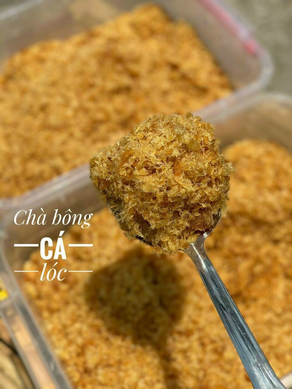 CHÀ BÔNG CÁ LÓC NHÀ LÀM 250GR