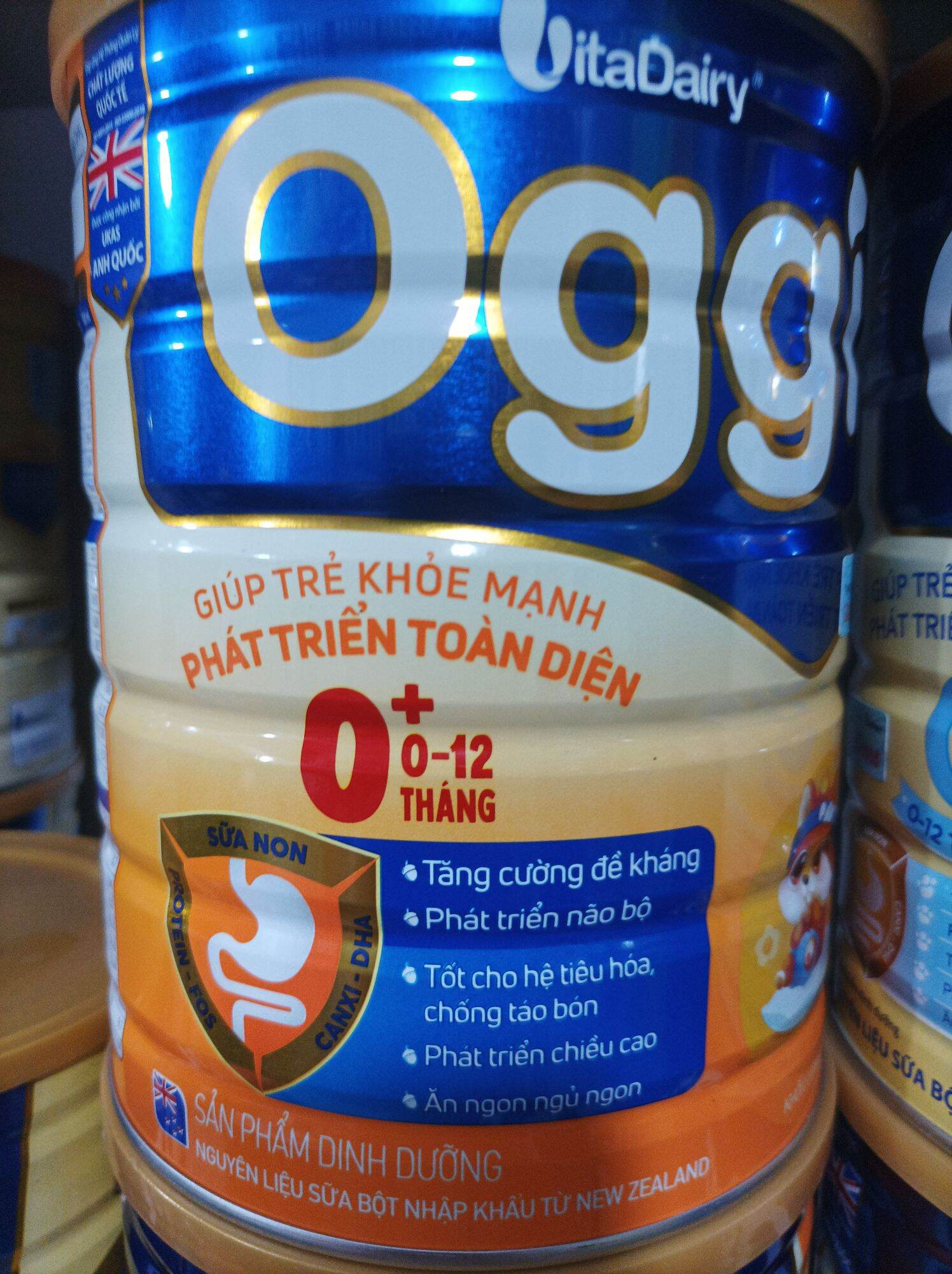 Sữa bột oggi 0+ 800g