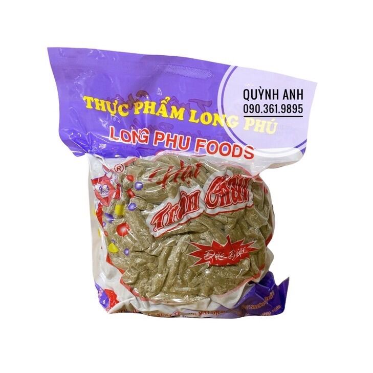 Trân châu sợi Long Phú nhiều mùi vị gói 1kg ĐƯỜNG ĐEN
