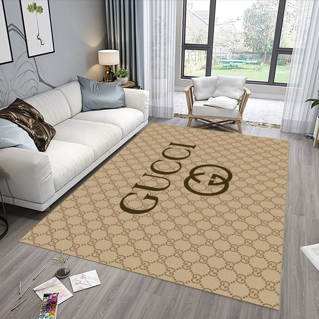 Thảm trải sàn bali 1m6x2m3 nhiều mẫu