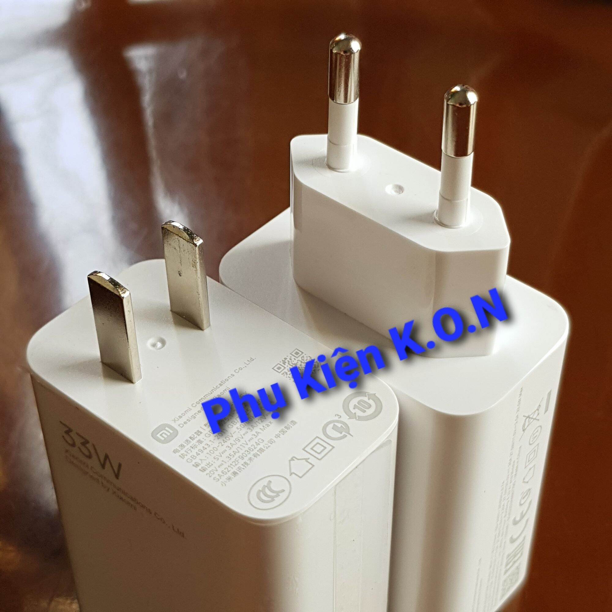 Củ Sạc Nhanh 33W XIAOMI Redmi 13, Note 13, Note12, Note11, Note11s, Note10, Note10s, Note10 Pro, Note9 Pro... Mới 100%