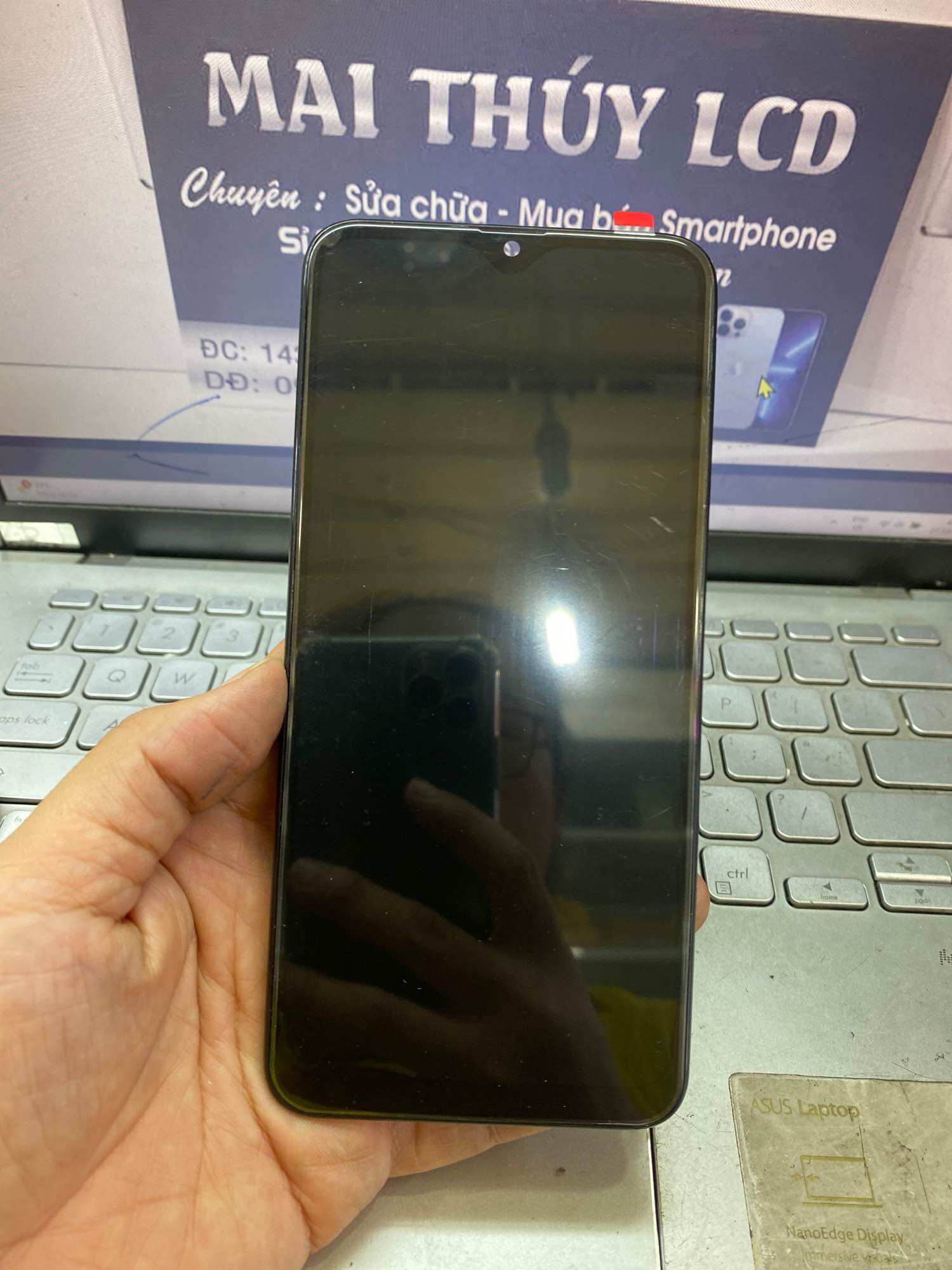 MÀN HÌNH SAMSUNG A20 (2ic khung)
