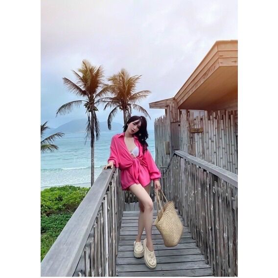 (SHOP TÁO ĐỎ BIGSIZE 50kg đến 90kg) set áo sơ mi thời trang nữ bigsize