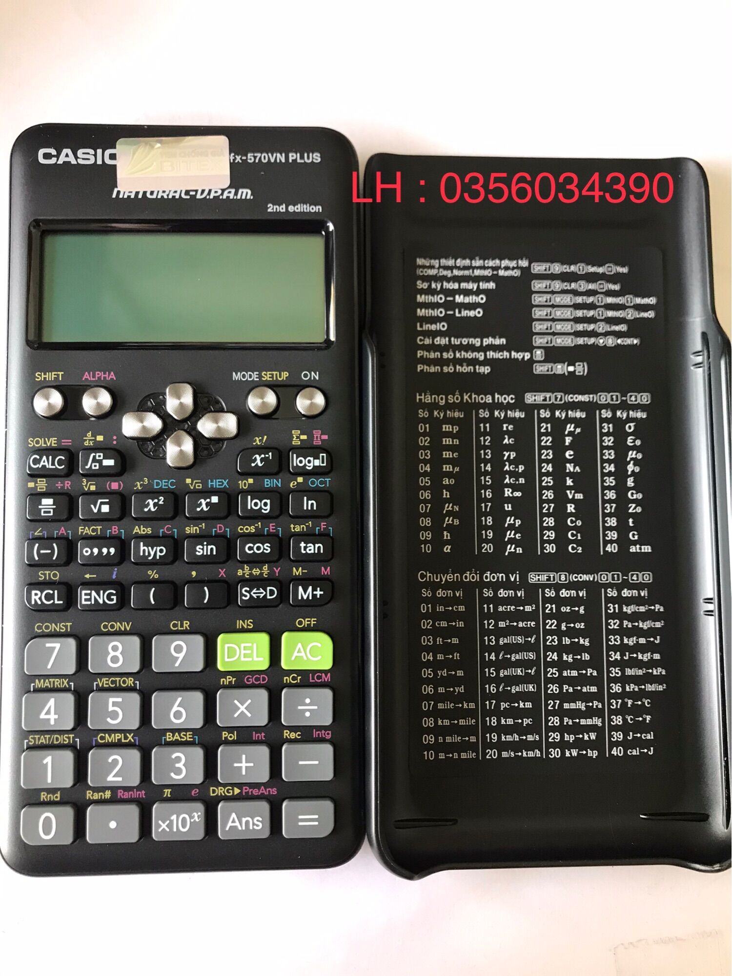 Máy tính casio FX-570 VN plus