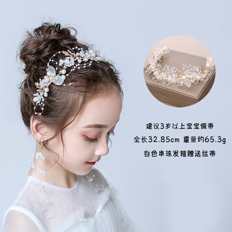 Phụ Kiện Tóc Vương Miện Kẹp Tóc Bé Gái Vương Miện Màu Hồng Cao Cấp Bé Gái Công Chúa Trẻ Em Bờm Tóc Em Bé Sinh Nhật Phụ Kiện Tóc
