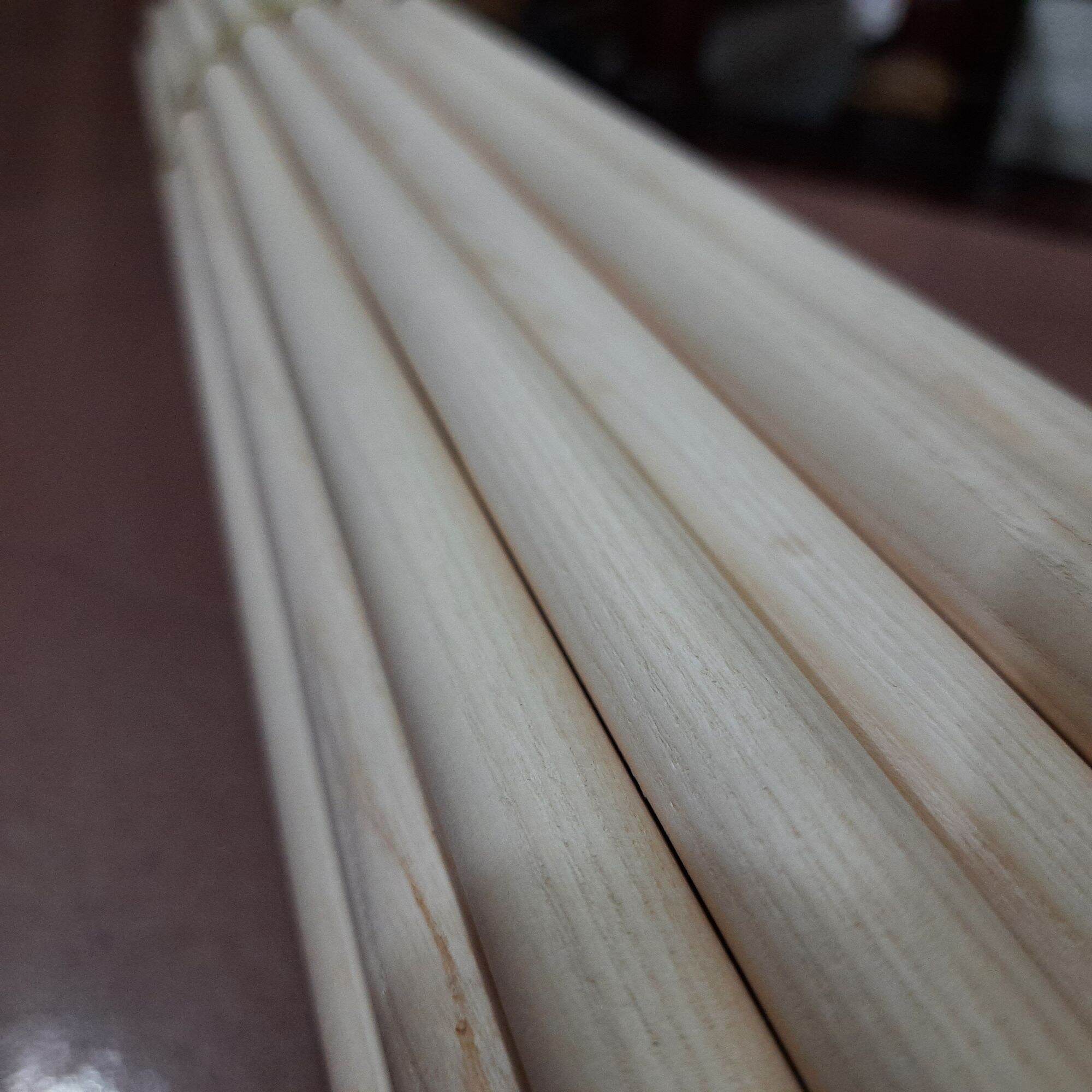 (Đẹp) Thanh Gỗ Tròn Tần Bì Dài 1m2 Phi 18mm