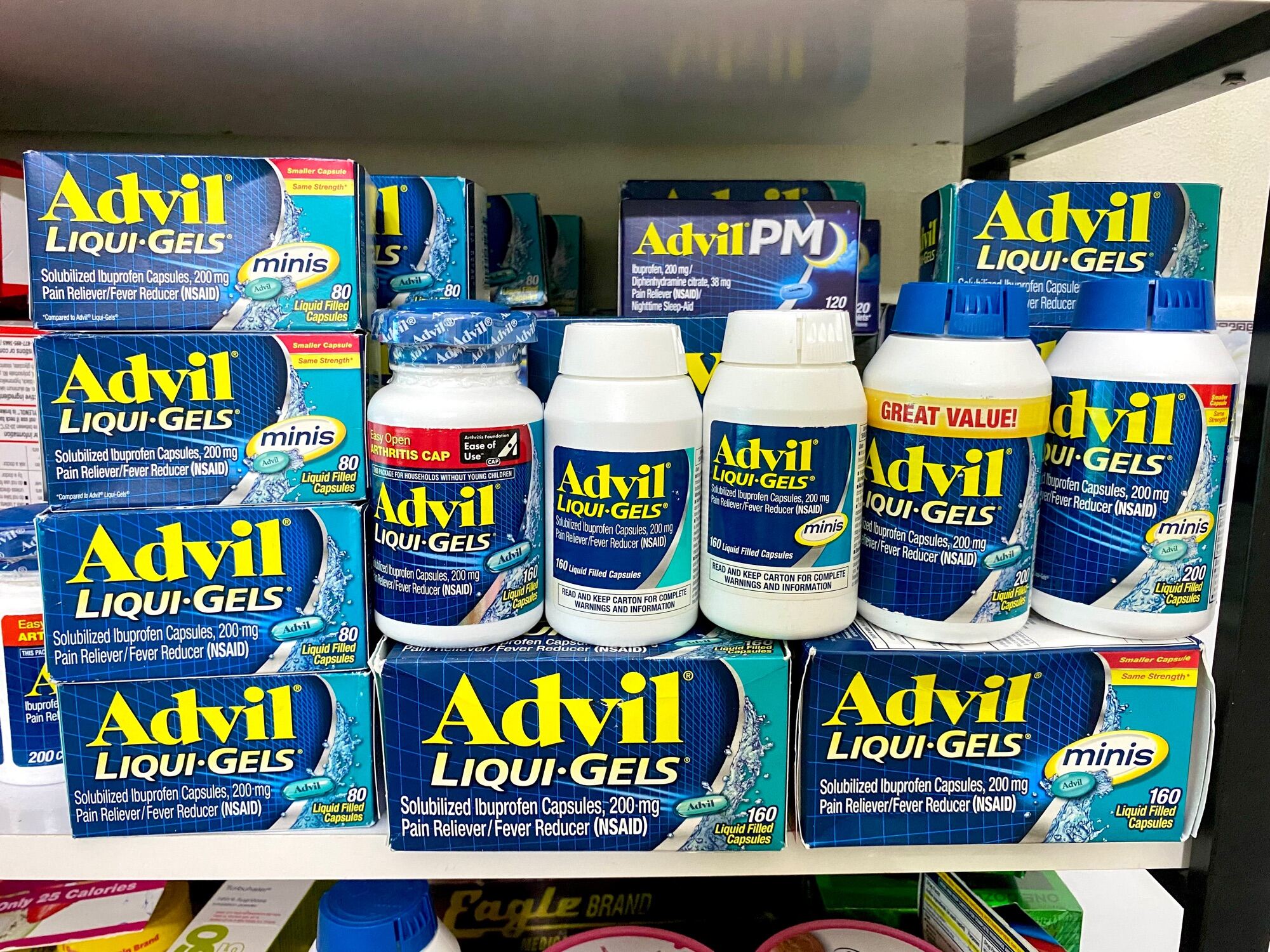 Viên uống Advil Liqui Gels 200mg Mỹ