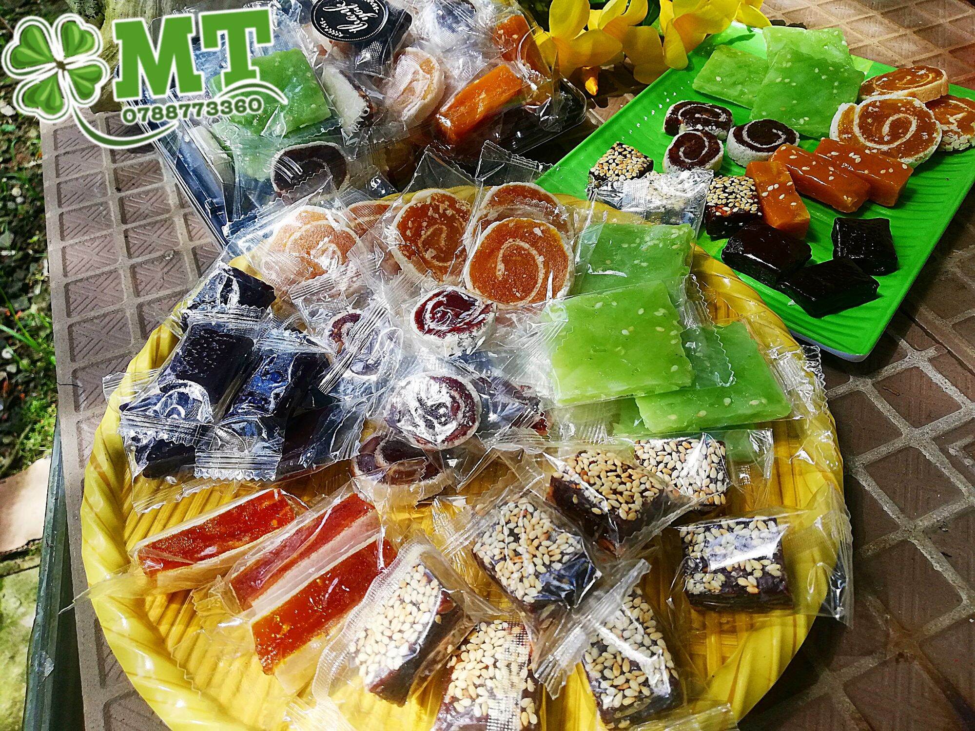 Kẹo dừa Bến Tre mix nhiều vị 500g
