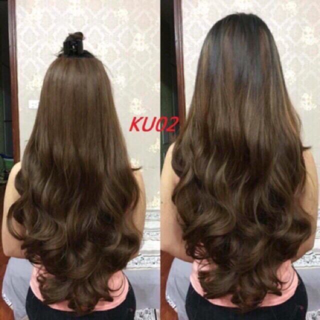 Tóc Xoăn Giả Nữ Phong Cách Hàn Quốc