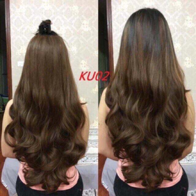 Tóc Xoăn Giả Nữ Phong Cách Hàn Quốc