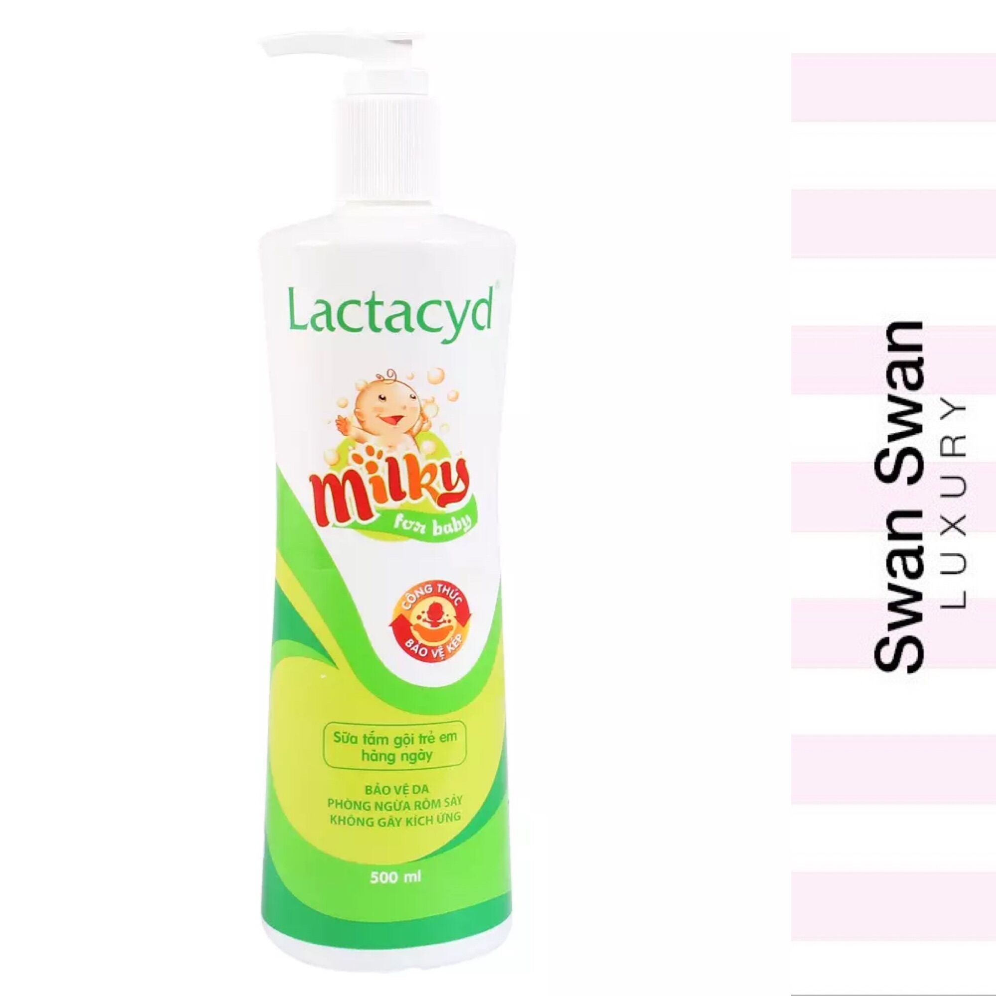 Sữa Tắm Gội Cho Bé Lactacyd 500ml