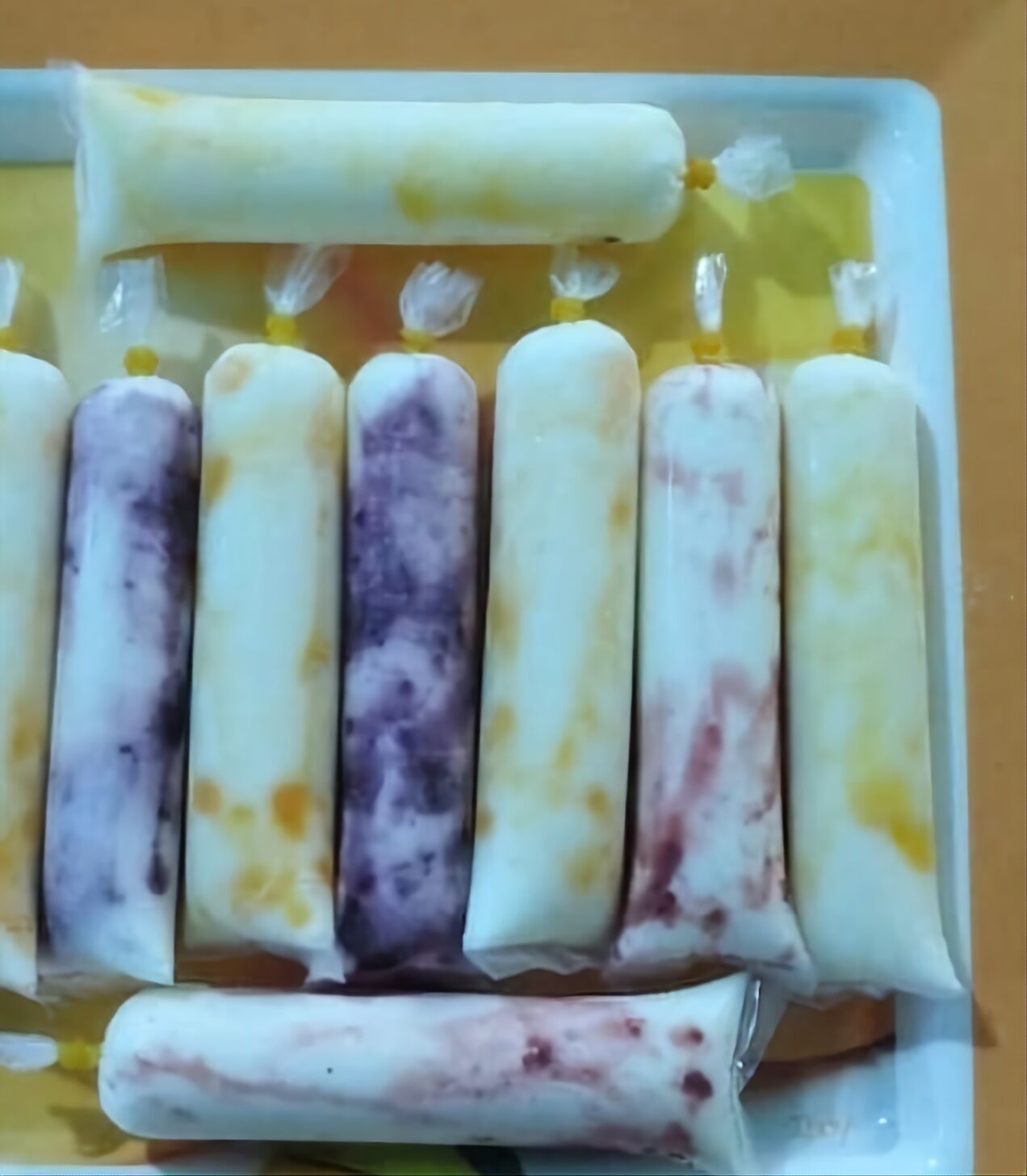 Túi làm sữa chua kích thướt cm. 100gam