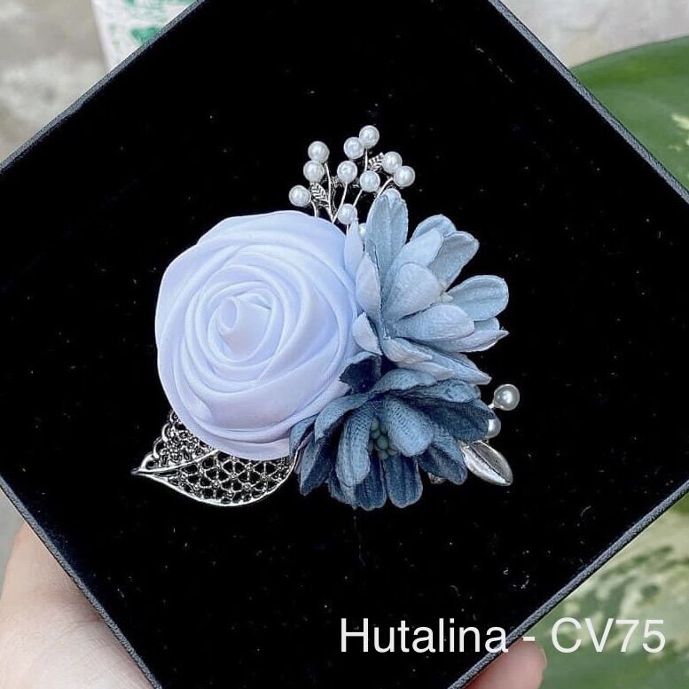 Hoa Cài Áo Handmade CV75 - HUTALINA
