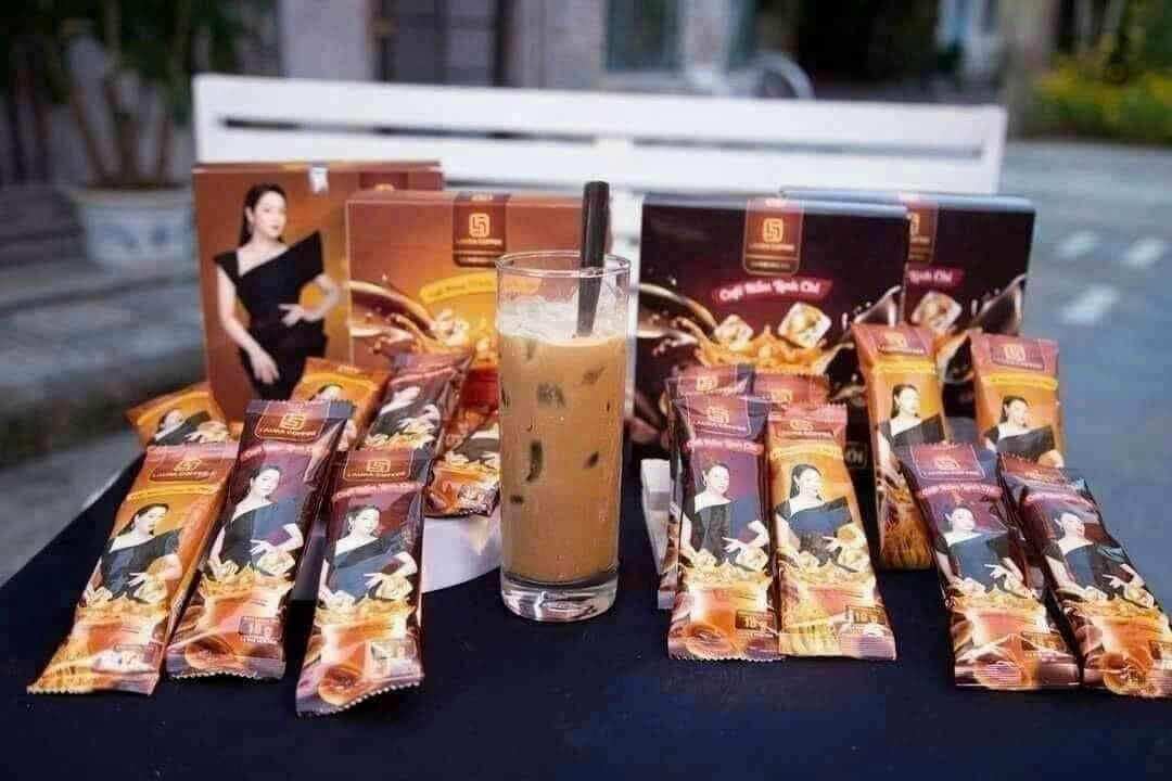Combo cà phê đông trùng hạ thảo+linh chi  1hop 20gói