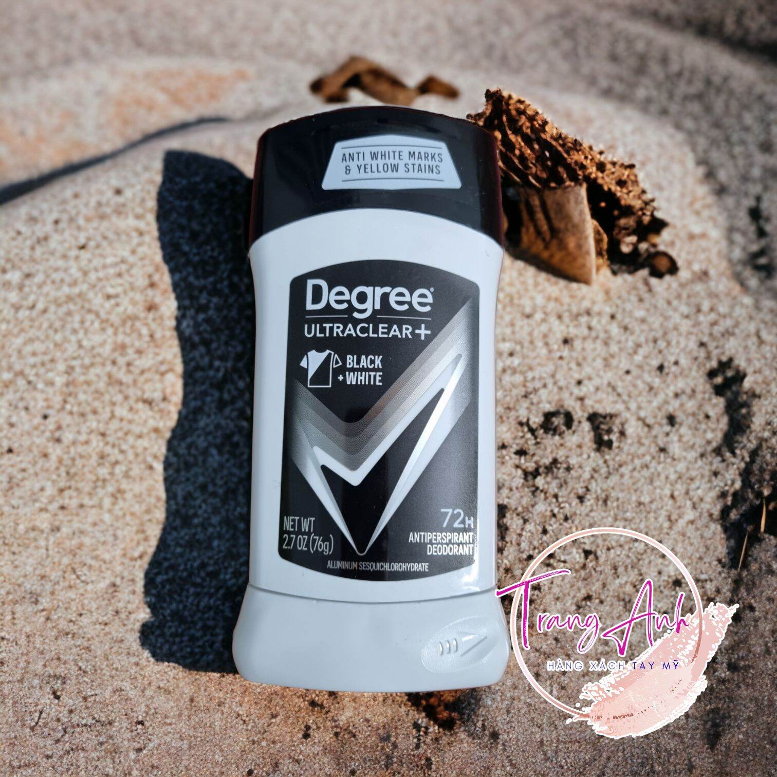 Lăn khử mùi Degree Men UltraClear Black & White 76g