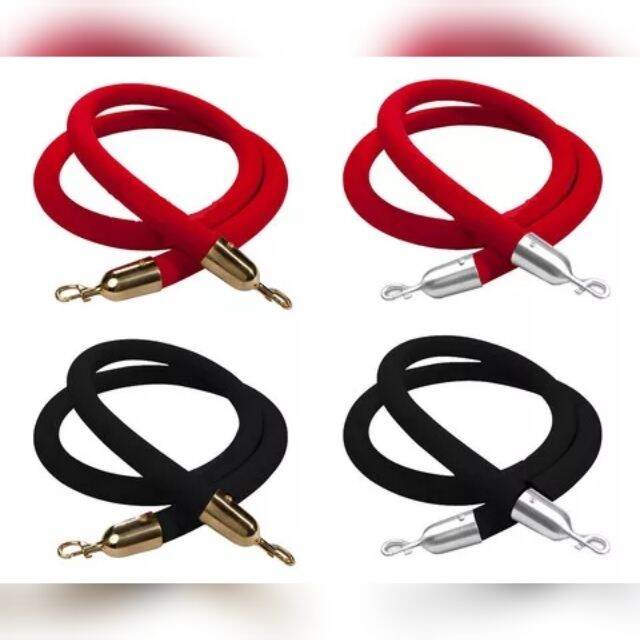 Dây nhung cột chắn inox phân làn, phụ kiện cột chắn phân cách (phụ kiện)