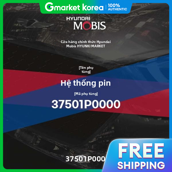 Battery System (37501P0000) Hyundai Mobis Parts Mall Giá 50,331,400 Đồng*Miễn phí vận chuyển