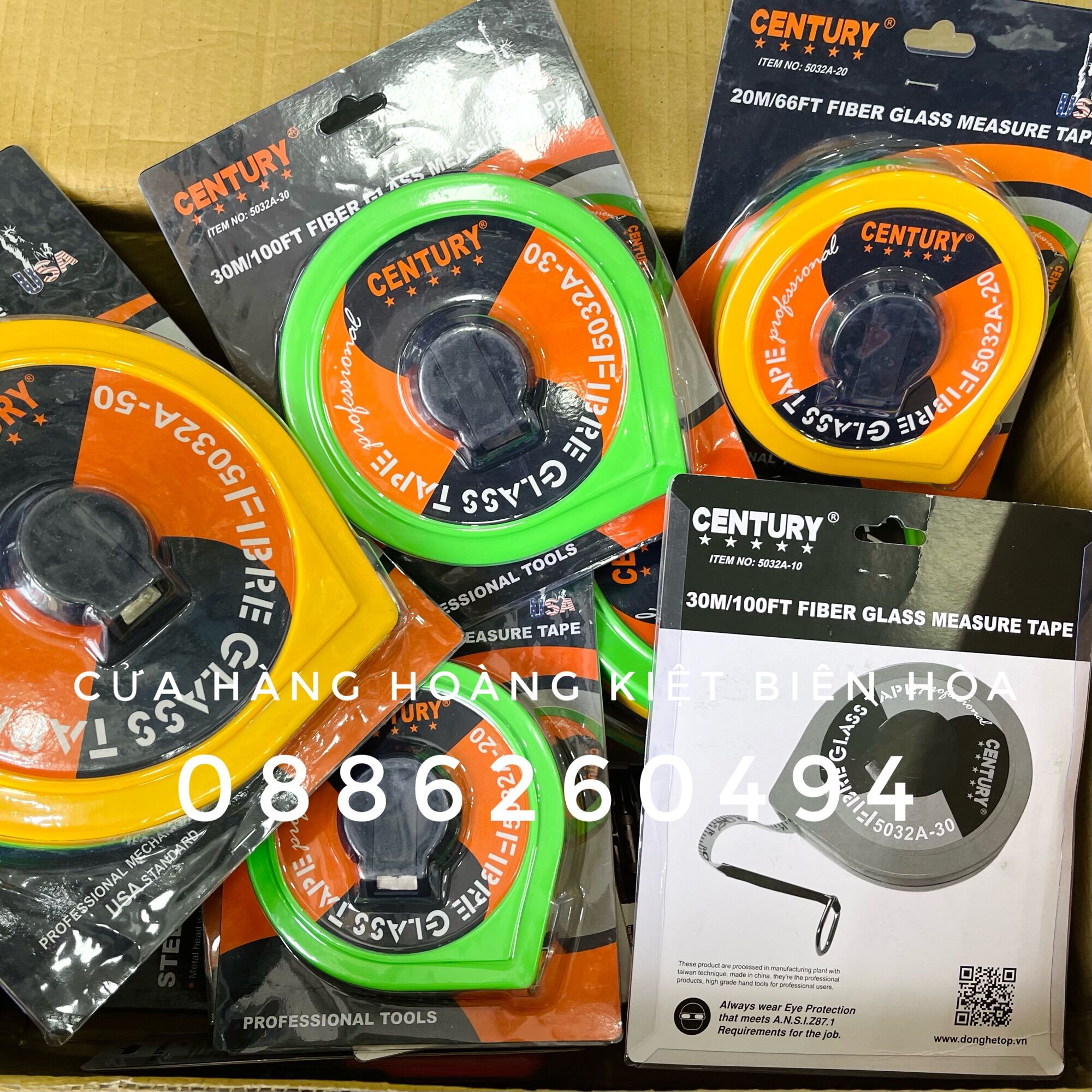 THƯỚC VẢI CENTURY 20M 30M 50M