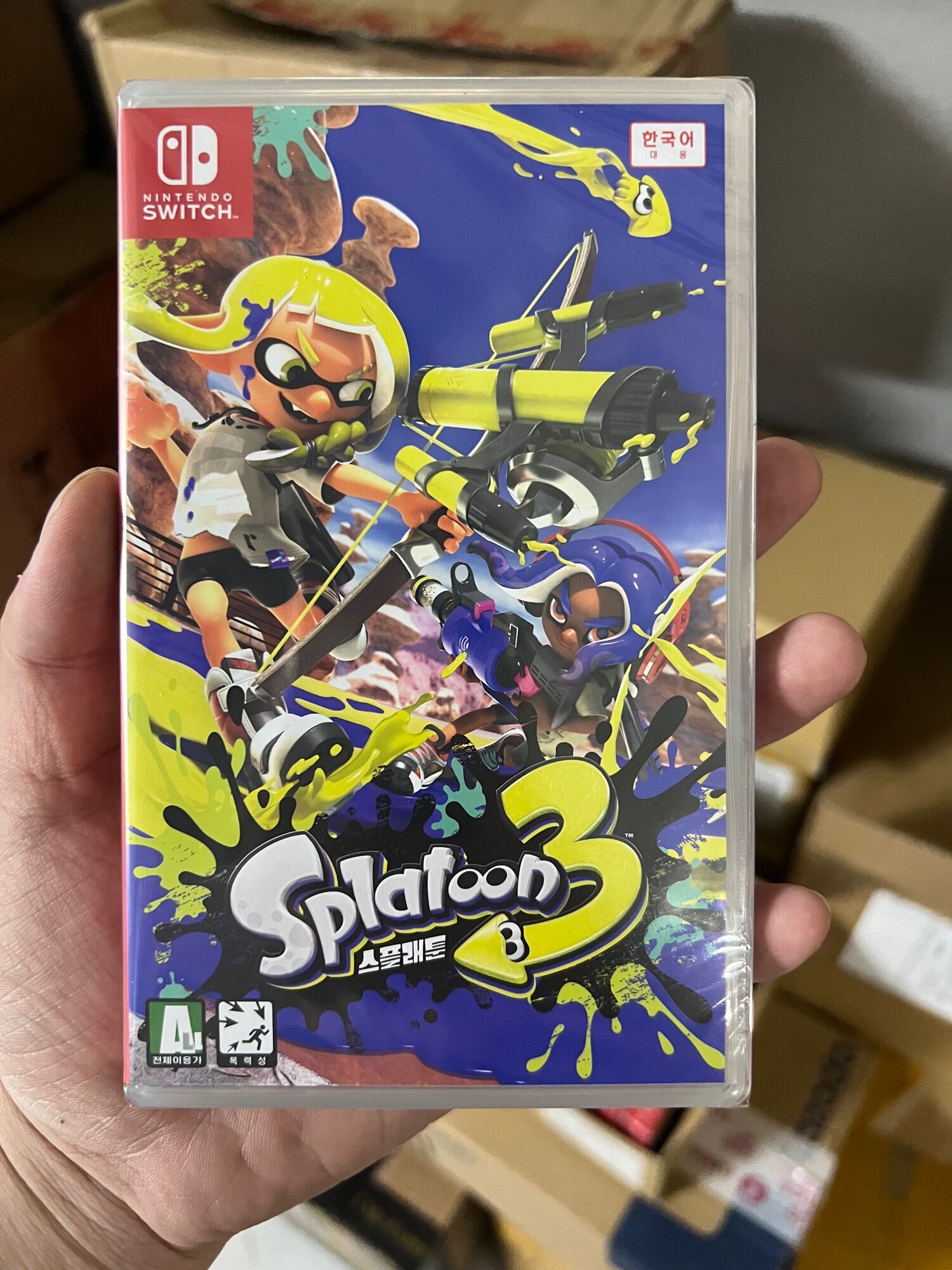 Băng chơi game Nintendo Switch : Splatoon 3
